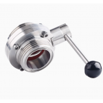 304 stainless steel T-type butterfly valve